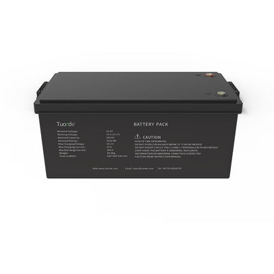 Batería de litio hierro fosfato de 5120Wh, 24V 200Ah Lifepo4 Batería de litio