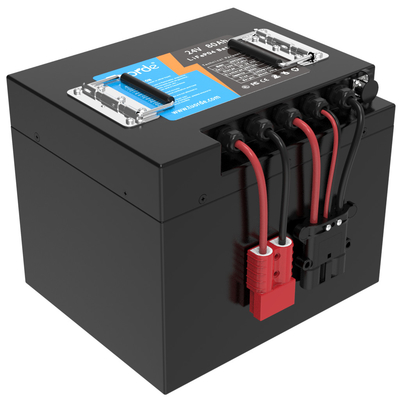 Litio hierro fosfato paquetes de baterías de litio personalizadas 24V 80Ah amigable con el medio ambiente