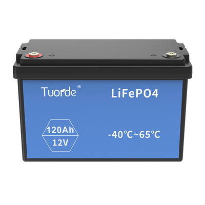 TRD-12120LT 12V 120Ah LFP UPS Batería con energía 1440Wh Temperatura de trabajo -40-65C