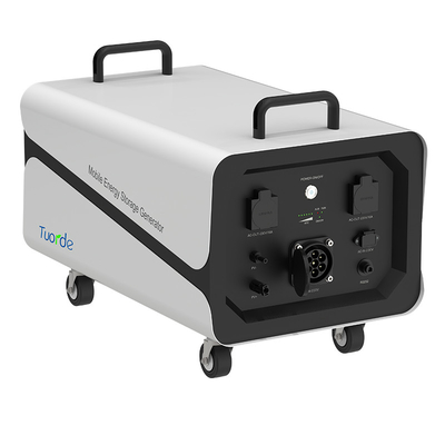 Generador de almacenamiento de energía móvil Seguridad IP65 100Ah para residencias industriales