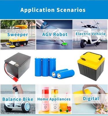 36V 100h Lifepo4 Batería de iones de litio, Batería de iones de litio fosfato para carrito de golf