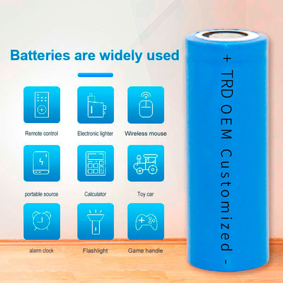 Batería de litio portátil de baja temperatura de 2500mah Célula recargable de 18650