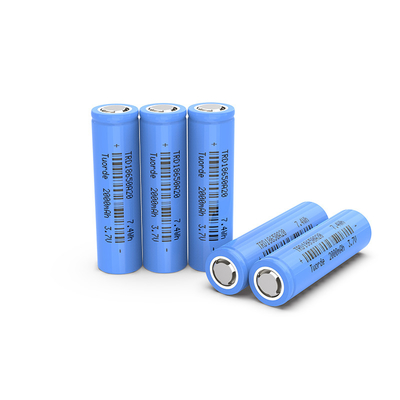 UN38.3 Batería recargable de litio 18650, BMS Batería de litio de 2000 mAh