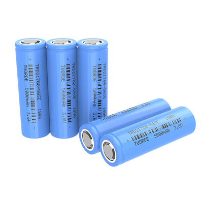 Herramientas eléctricas Batería de iones de litio UN38.3 21700 5000mAh Alta capacidad 7C