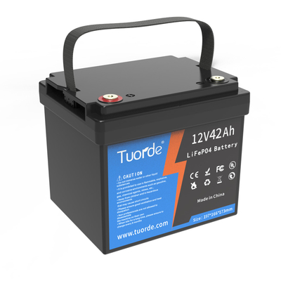 Batería de reemplazo de ácido de plomo BMS 12V 42Ah Almacenamiento de energía de ciclo profundo