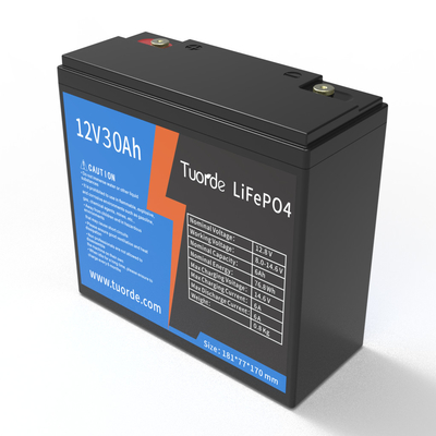 Batería de reemplazo de ácido de plomo de ciclo profundo Lifepo4 12V 30Ah AGV Almacenamiento de energía