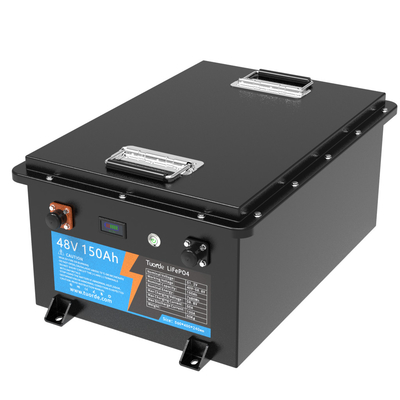 51.2V 48V 150Ah Batería de Iones de Litio y Fosfato Batería AGV