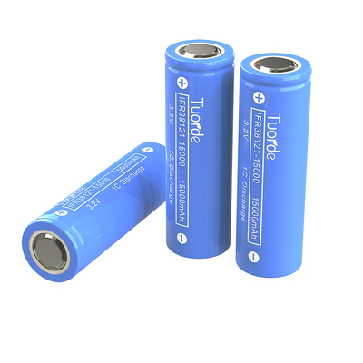 Potente batería de litio hierro fosfato 3.2V 15Ah 38121 célula LFP