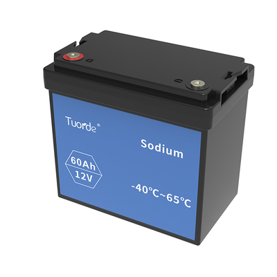 Batería UPS de baja temperatura de iones de sodio de 12V 60Ah 720KWh